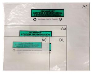 Dokulops® Papieren Paklijstenveloppe DL