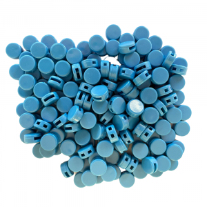 Plastic zegellood 9 mm blauw