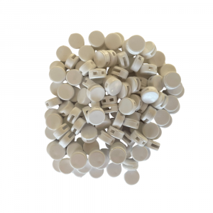 Plastic zegellood 9 mm wit