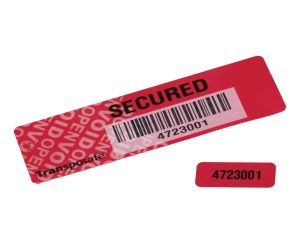 Transposafe security label void