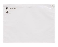 Dokulops Paklijstenveloppen A4 blanco