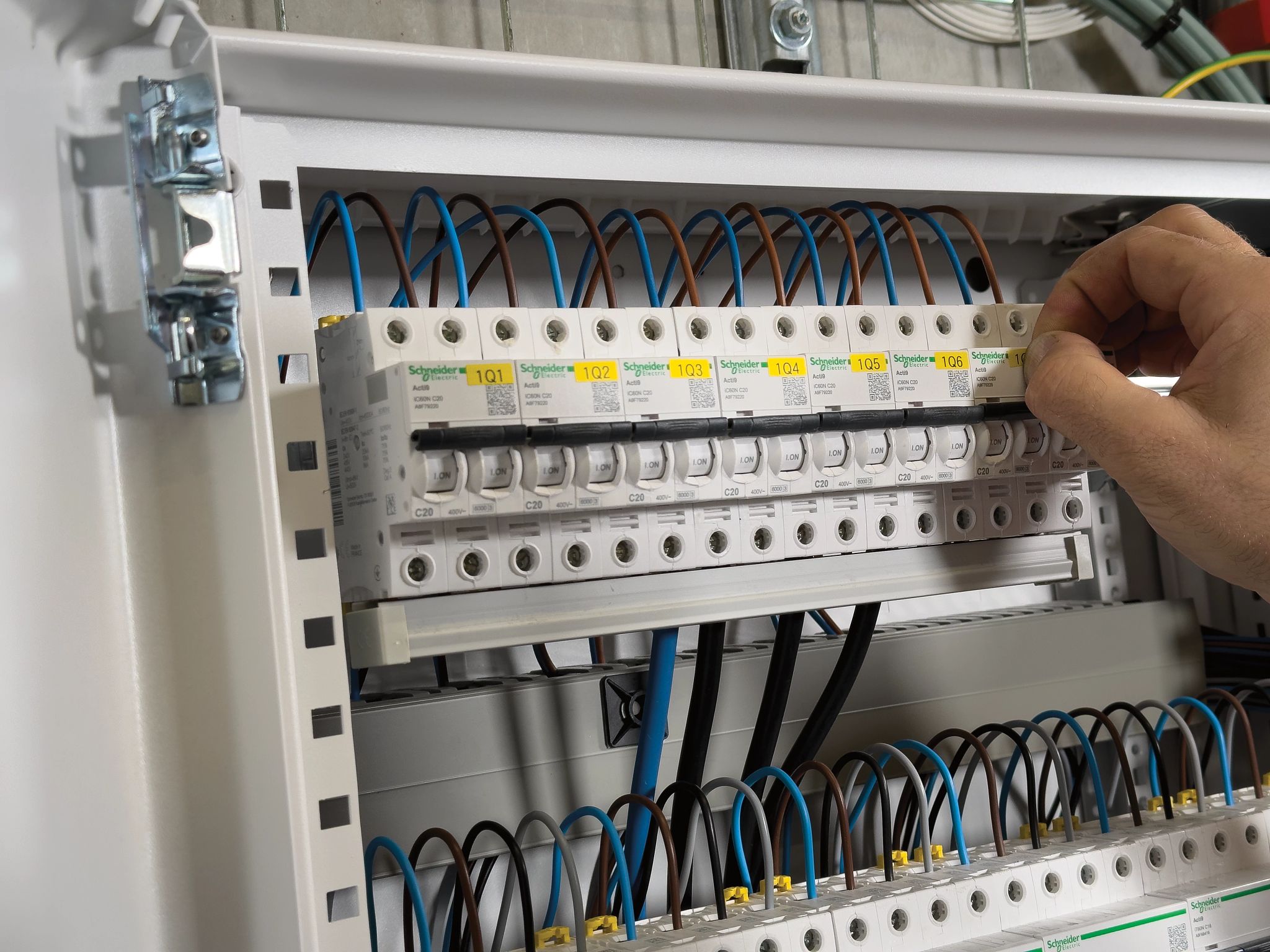 Verzegeling elektriciteitsinstallaties